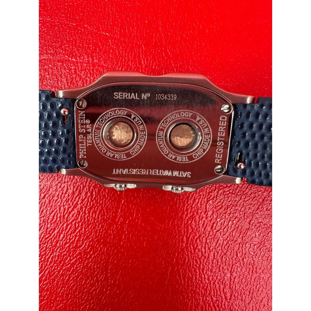 Philip Stein Teslar Mother Of Pearl Signature Collection Watch New Batteries - Picture 8 of 16